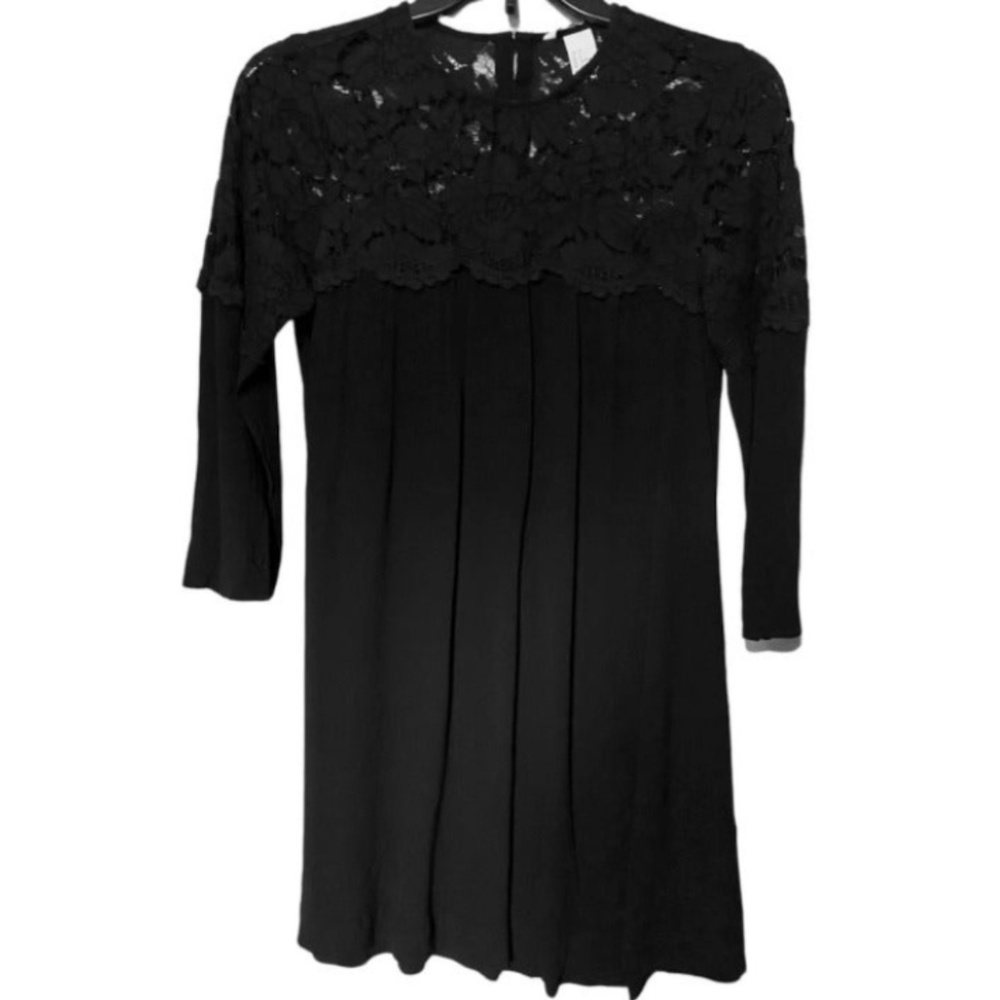 H&M black dress size 4